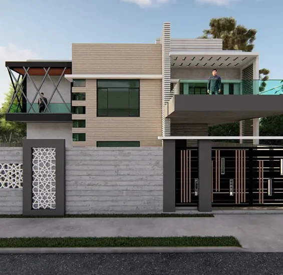 Modern Structured Bungalow